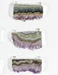Lot: Amethyst Slice Pendants - Pieces #78458-3